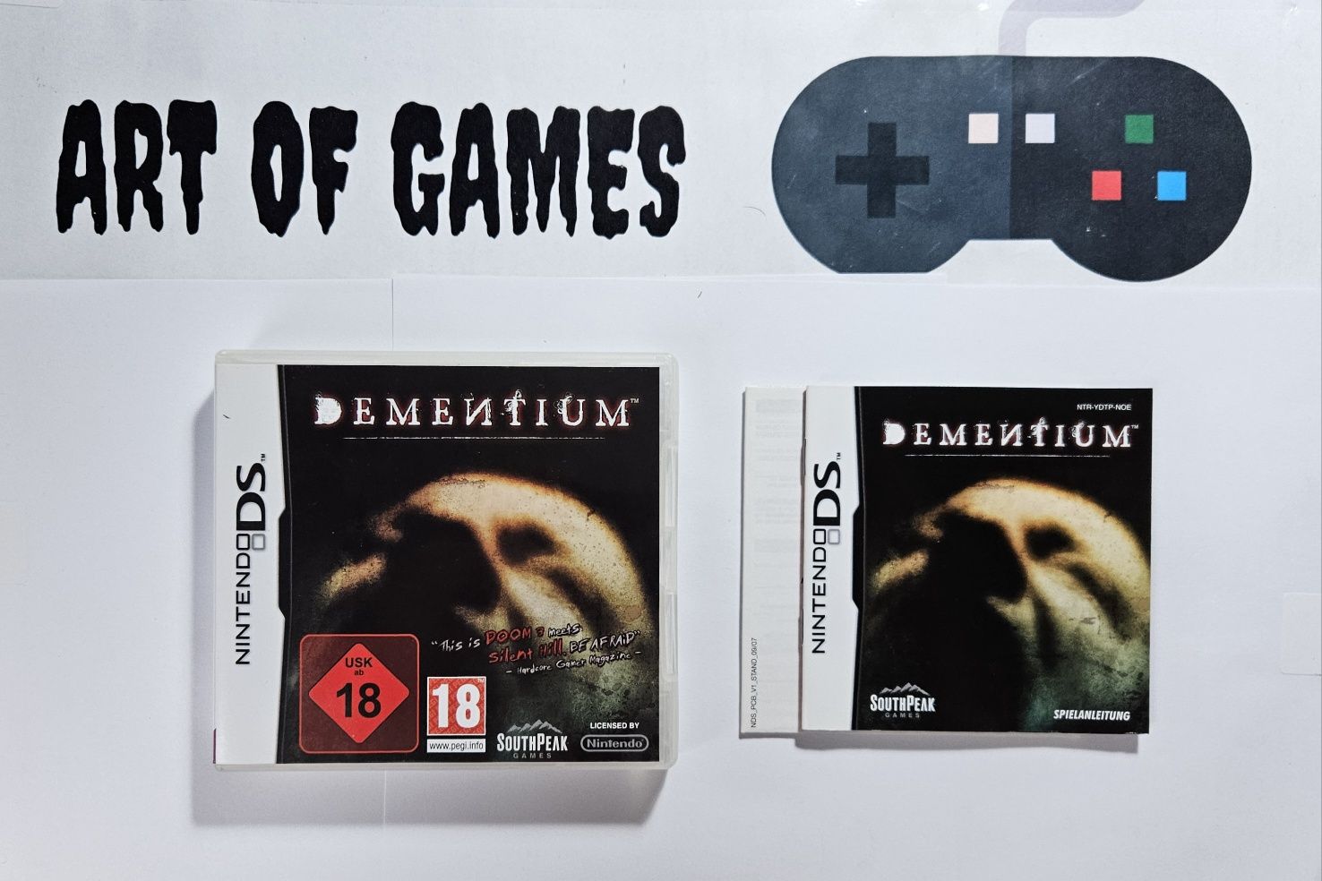 Gra Dementium The Ward Komplet 3xA Ideał PAL Nintendo DS 3DS