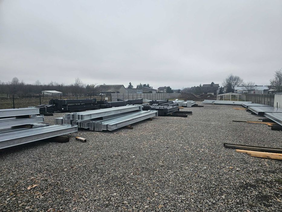 Konstrukcja stalowa 11,3 x 24 x 5m h 271m2 wiata stalowa