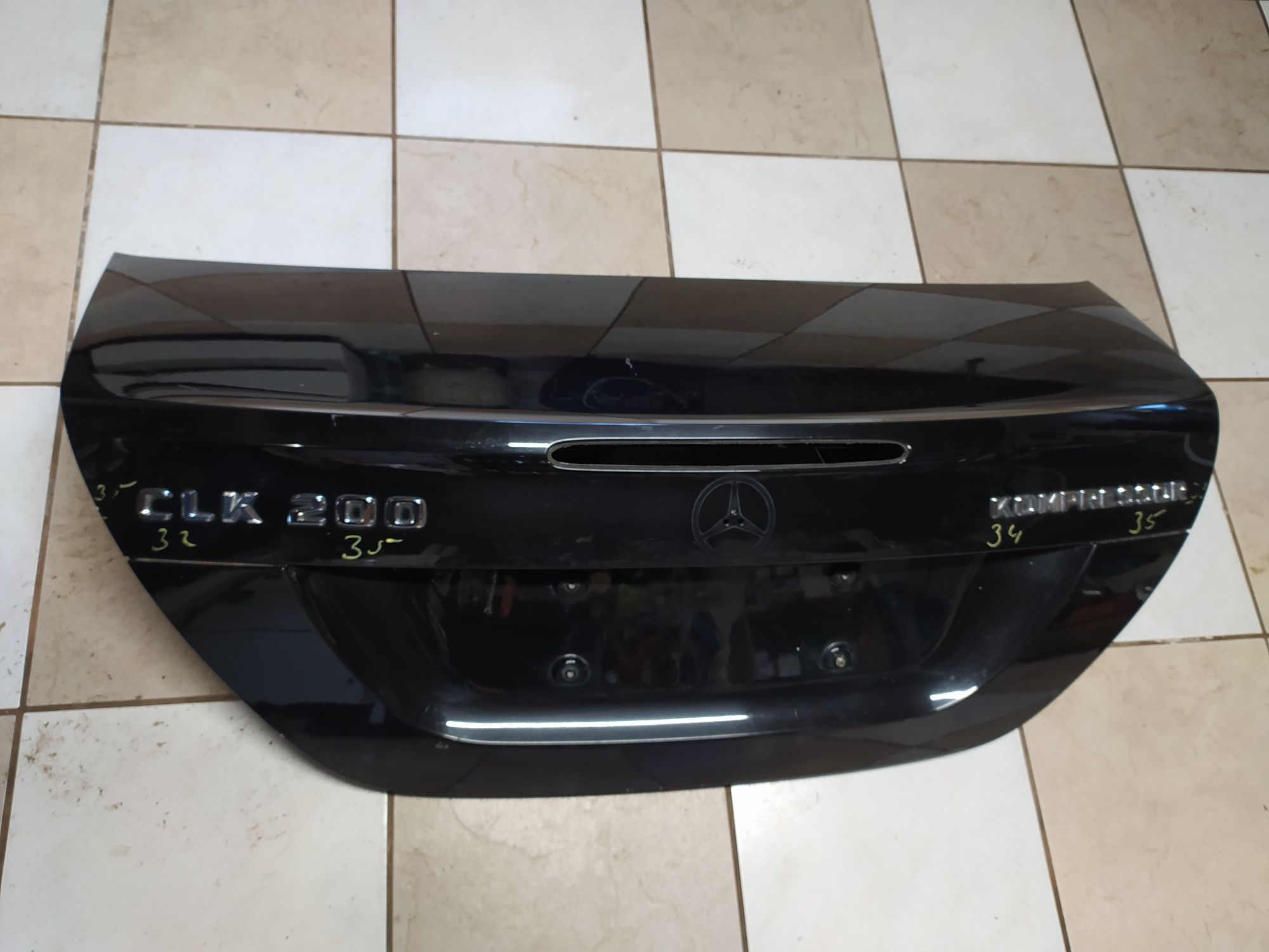 Klapa bagażnika tył tylna Mercedes CLK W209 Cabrio Oryginał