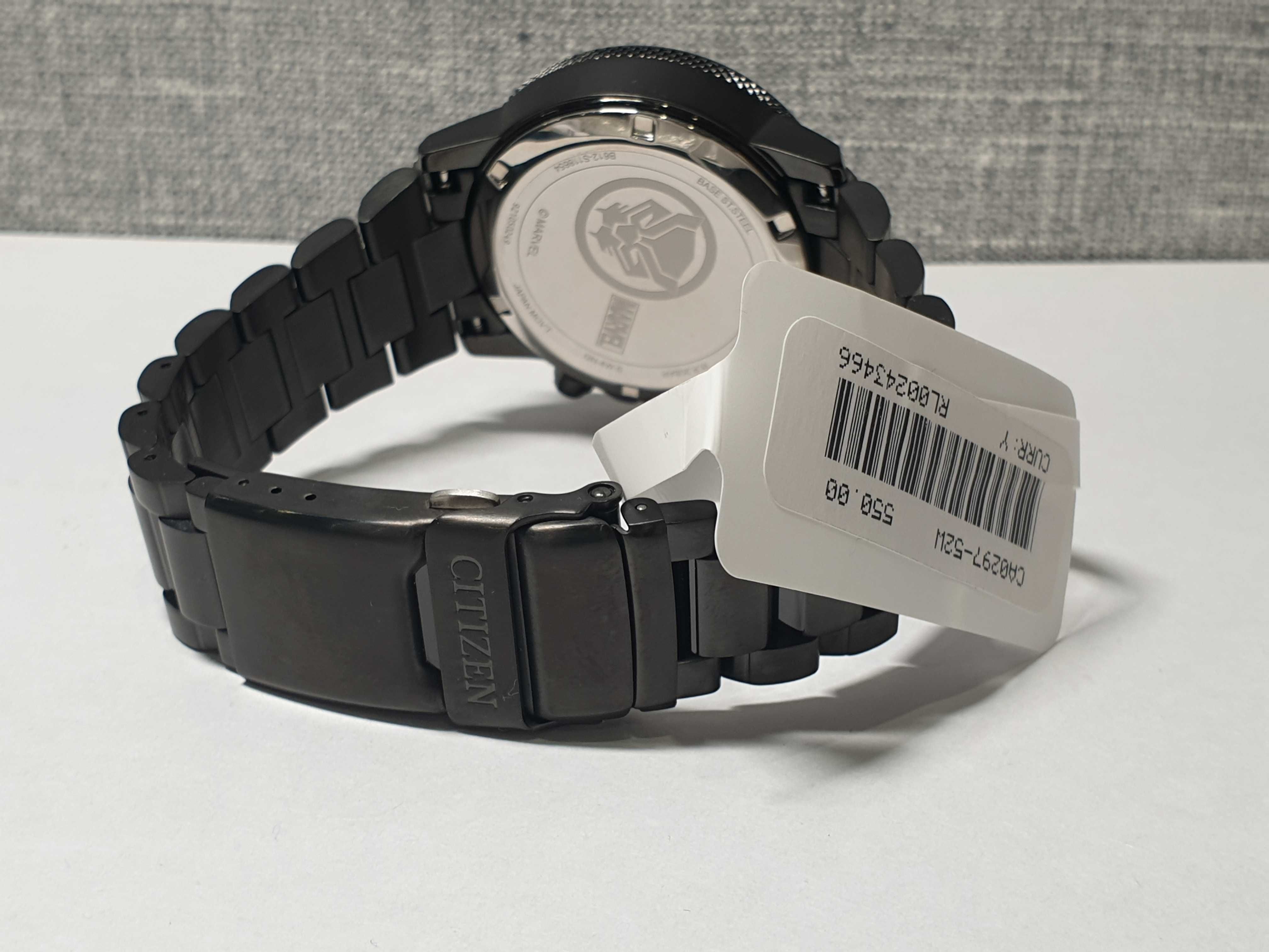 Чоловічий годинник часы Citizen Eco-Drive  200m Chronograph Black