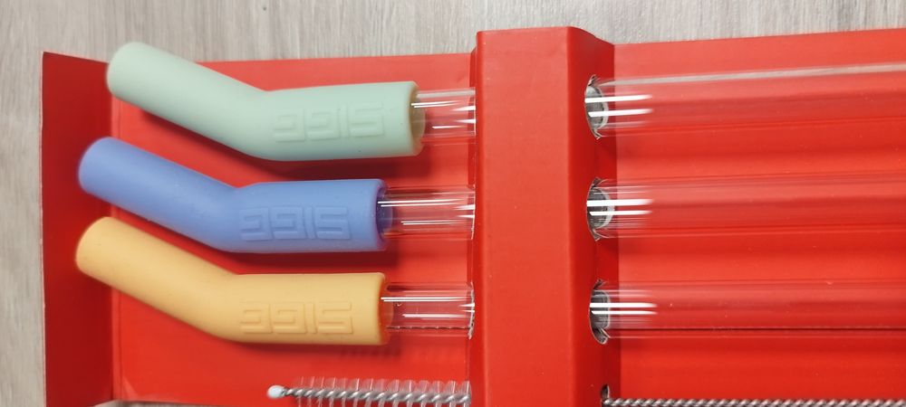 Szklane słomki SIGG