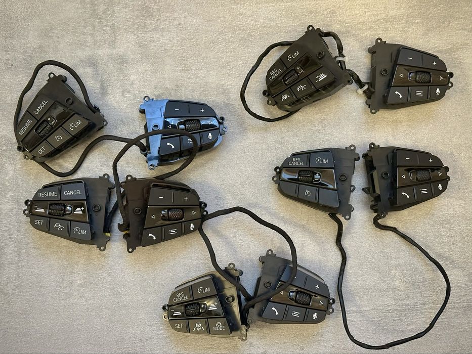 Кнопки М руль BMW G series круиз, автопилот, переходные, дорест, рест