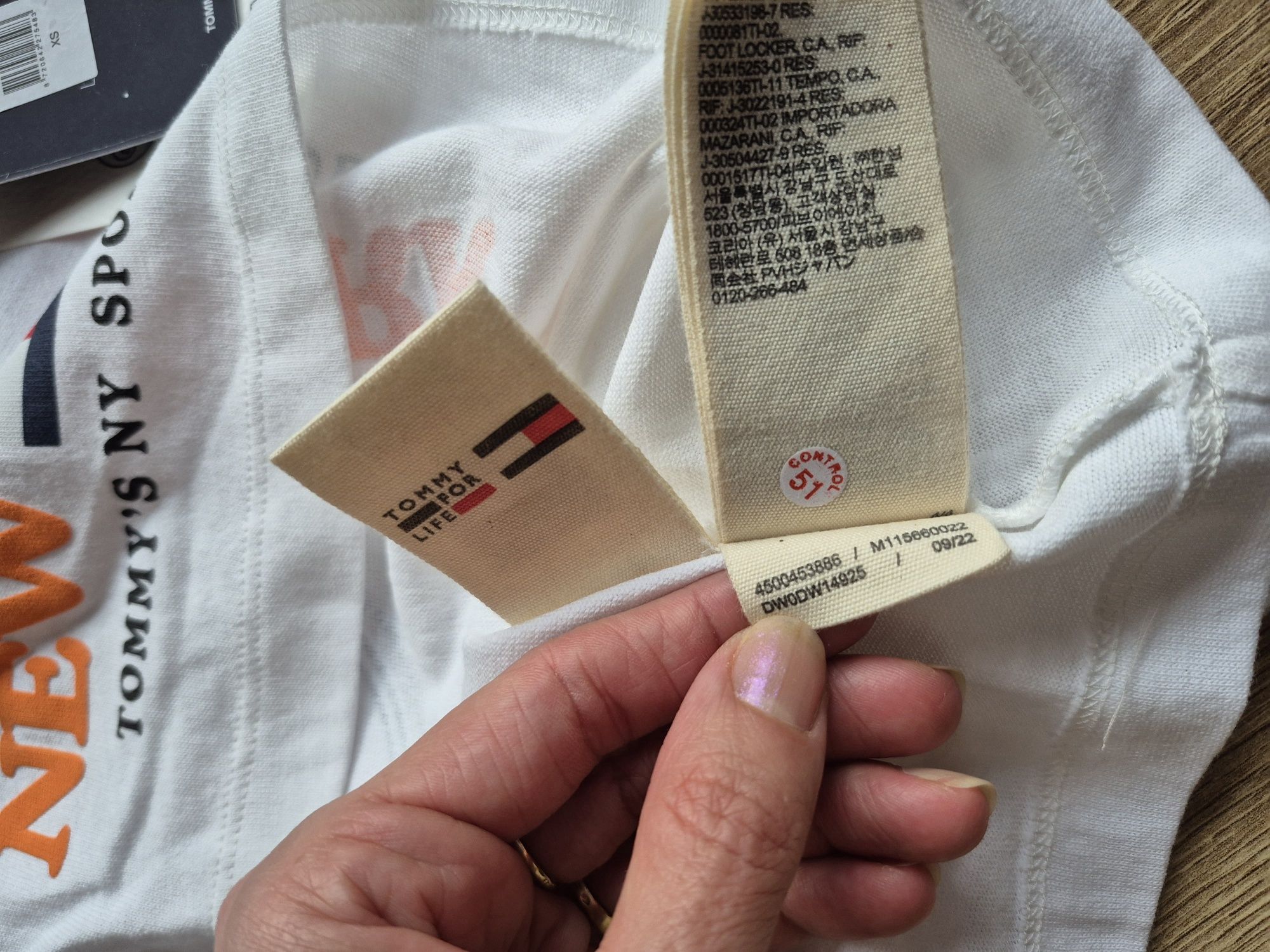 Bluzka Koszulka Crop Top Tommy Hilfiger XS