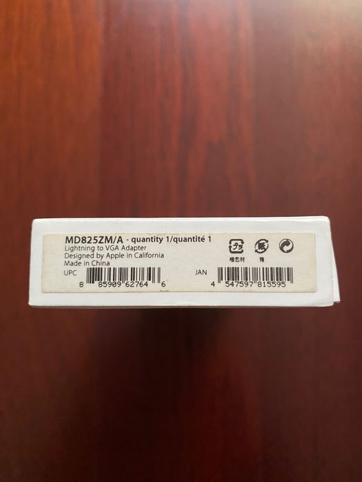 Apple Adaptador Lightning to VGA - MD825ZM/A