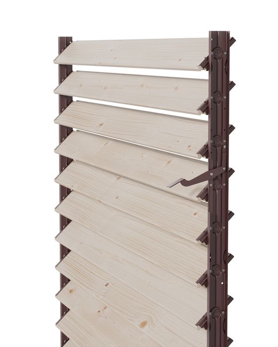 Stalowy mechanizm żaluzji + deski ZESTAW. shuttersy, ruchome deseczki