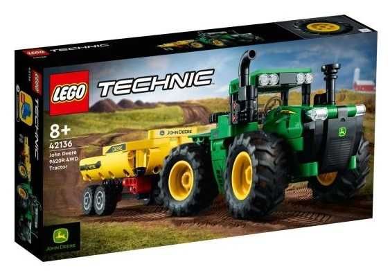 Новий Lego Technic 42136 John Deere 9620R 4WD Tractor