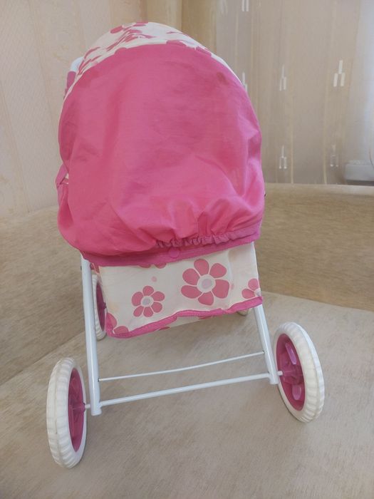 Коляска (візочок) для ляльки з регульованою ручкою