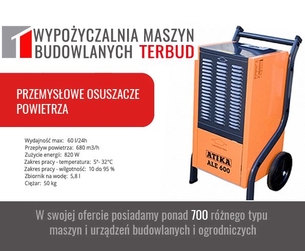 Nagrzewnica olejowa, elektryczna, osuszacz, pompy, wentylatory, itp