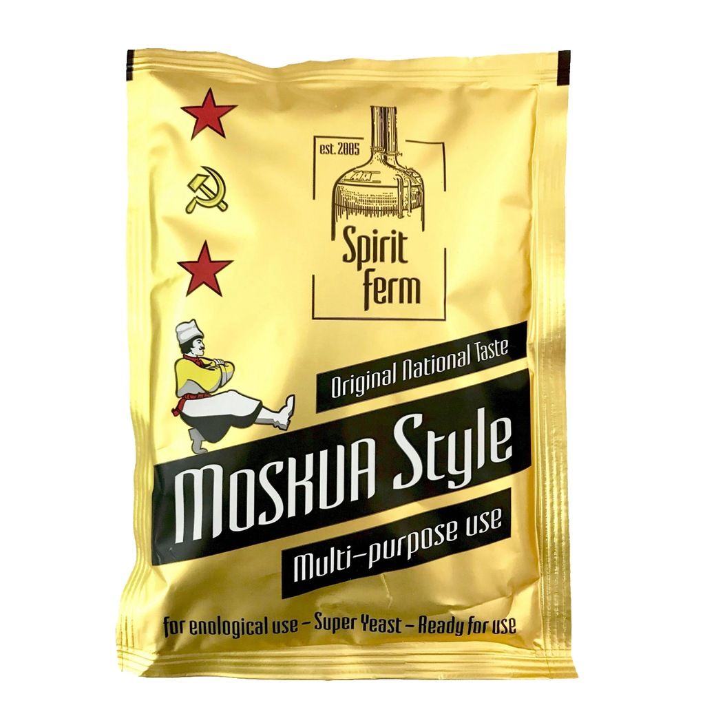 Drożdże gorzelnicze spirit ferm moskva style 20%