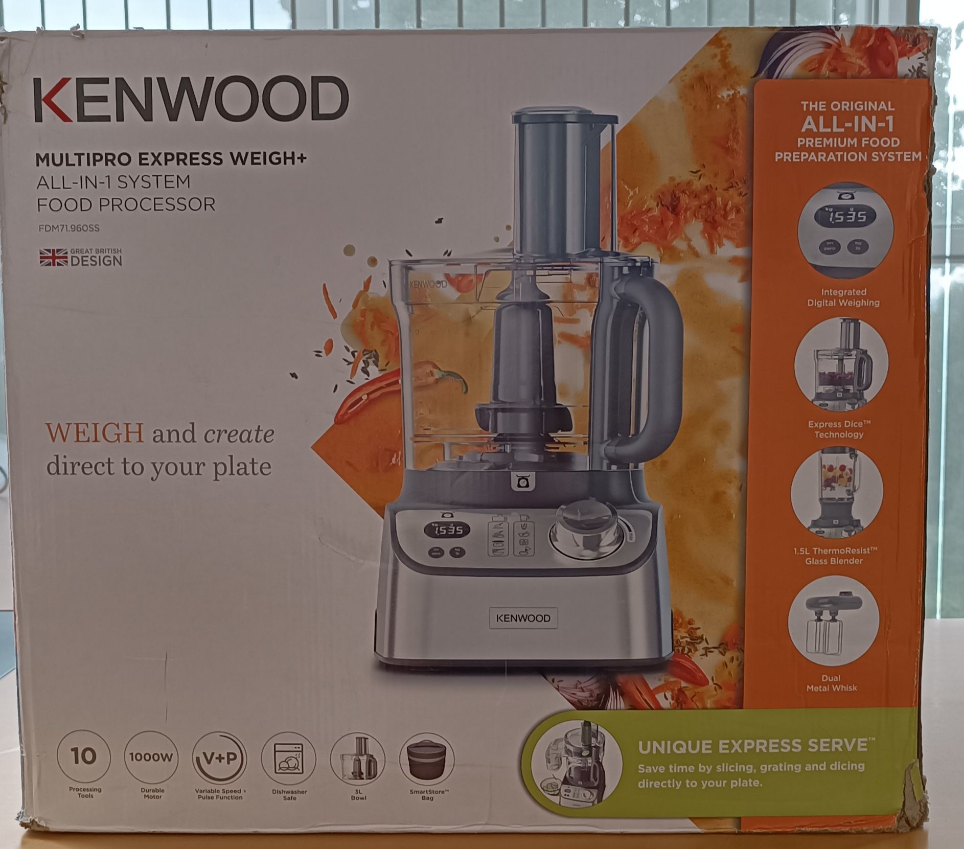 Processador de comida Kenwood