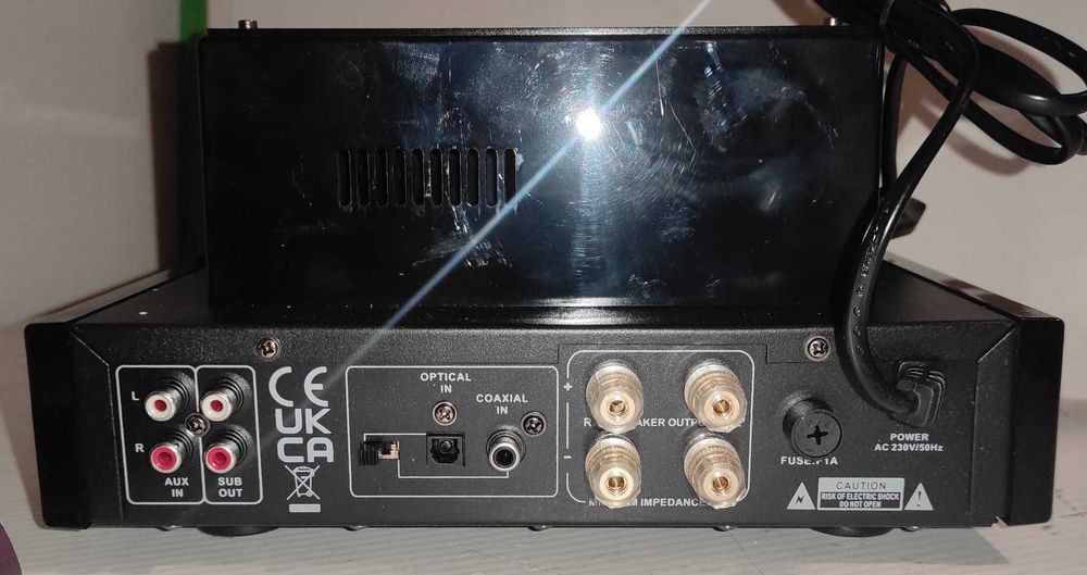 Ламповий підсилювач auna Amp VT HiFi 2x35W RMS BT Opt./Coax./AUX-In