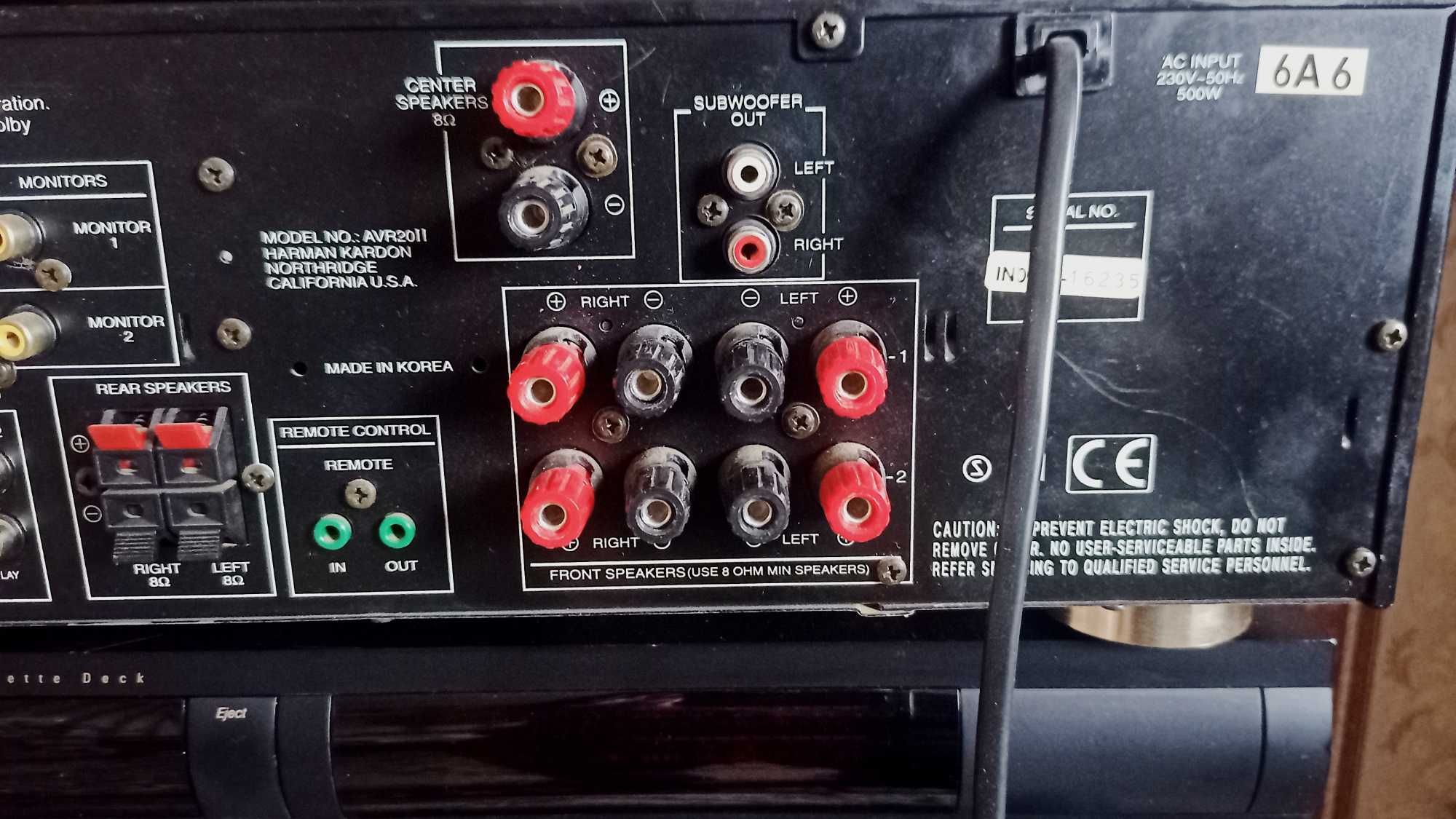 Ресівер HARMANKARDON AVR-20 II з пультом ДУ.