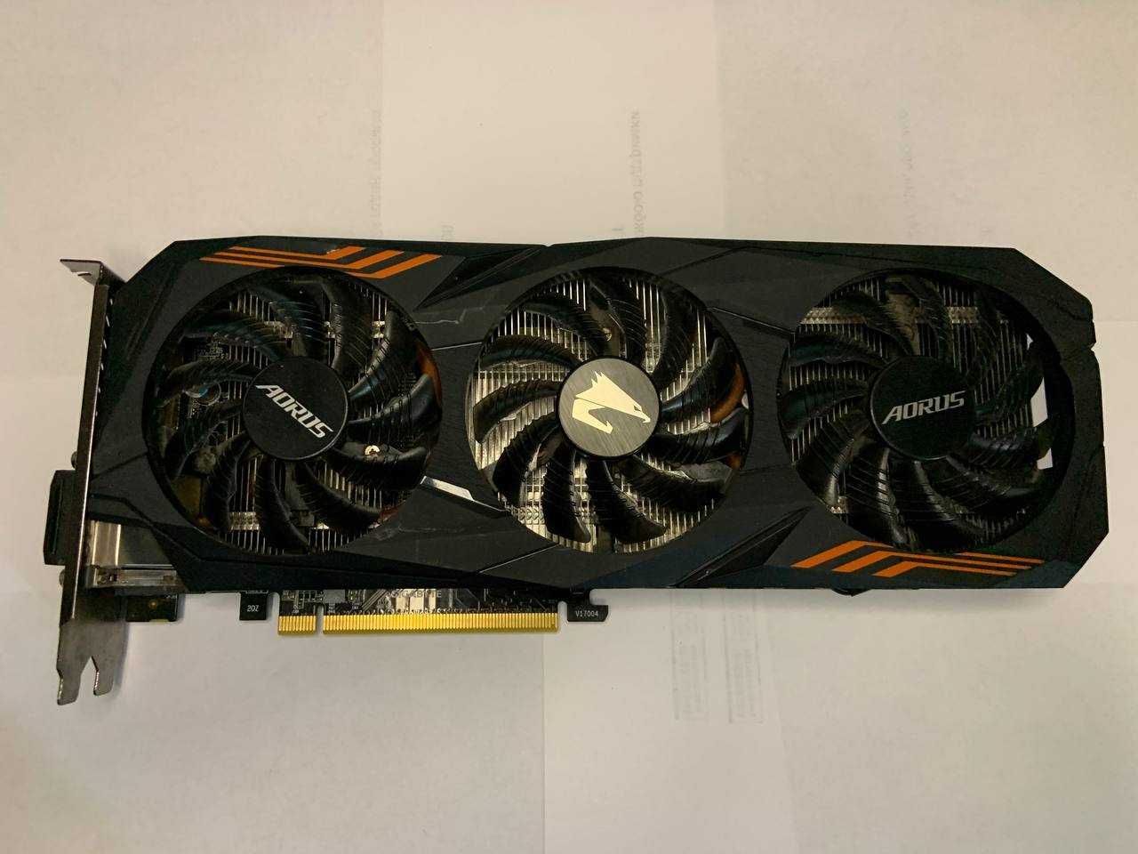 Відеокарта Gigabyte AORUS GTX 1070 Ti 8 ГБ GDDR5