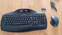 Klawiatura i mysz Logitech mx5500. Działa przez bluetooth