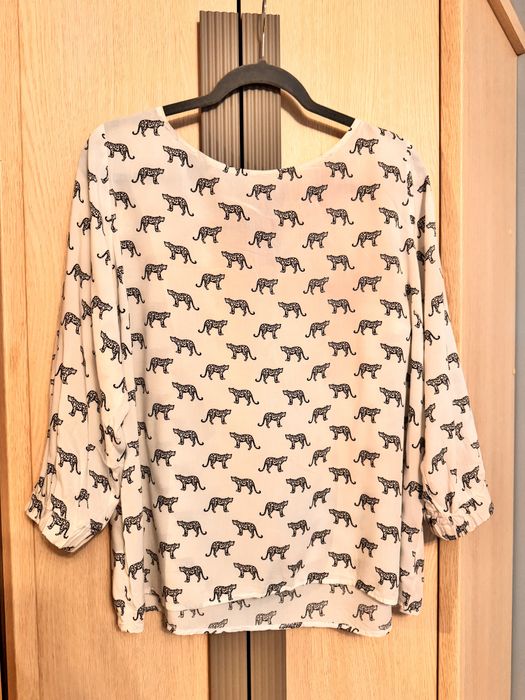 Bluzka damska z nadrukiem. XL