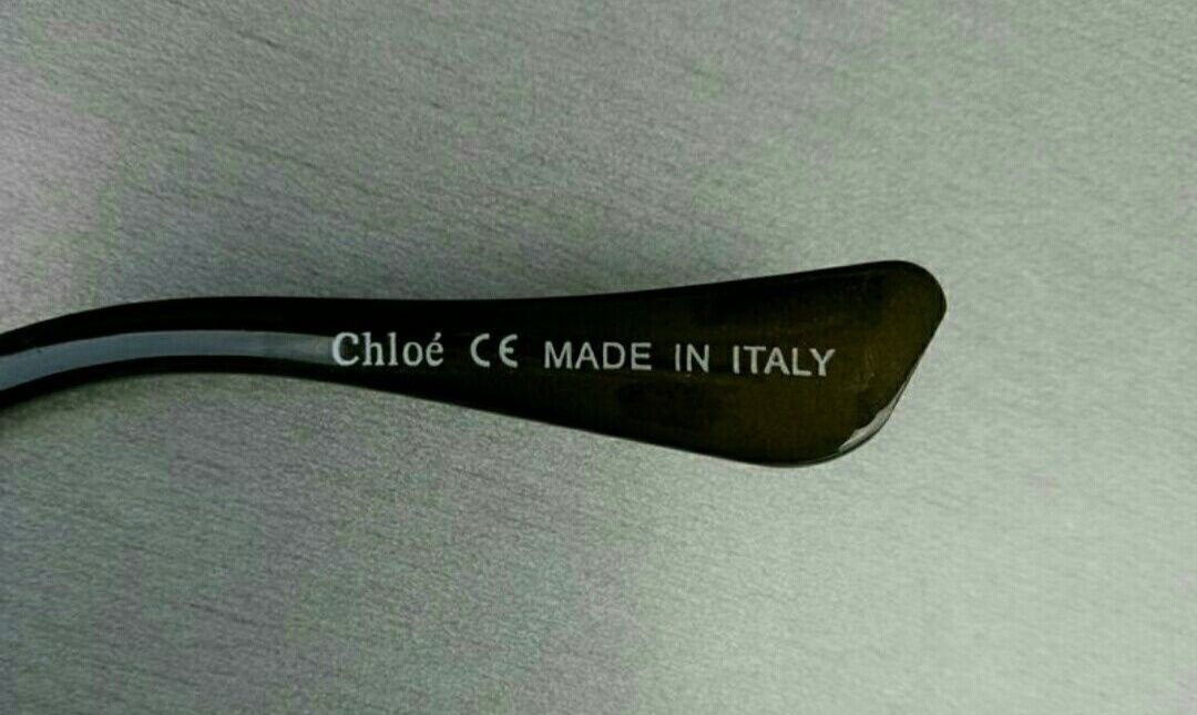 Chloe CE 712S очки женские большие в зелёной с золотом оправе