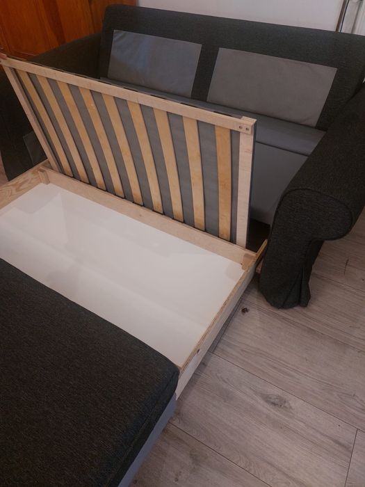 Sofa ikea 2 os szara rozkladana