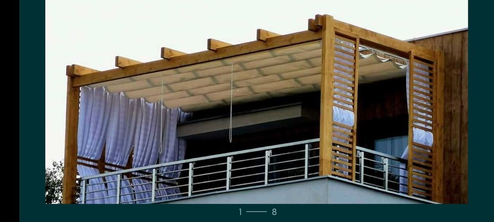 Zabudowa werandy balkonu 5x3