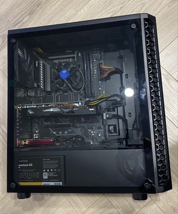 Komputer stacjonarny i5-10400F / RX 570 8GB / 16GB RAM + Monitor