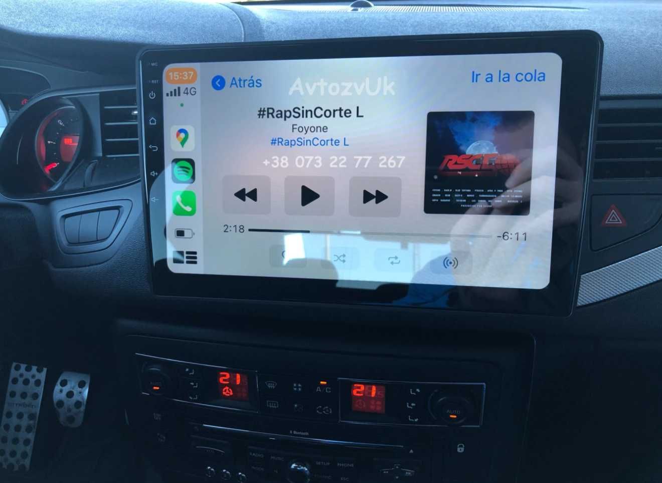 Магнитола C5 Citroen C 5 С5 Ситроен С 5 GPS 2 дин CarPlay Android 14