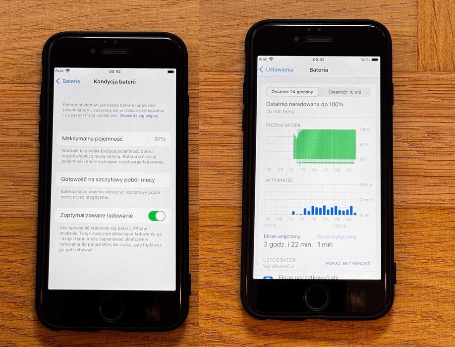 iPhone 6s 32GB Srebrny Słuch.EarPods Bat. 97% BDB bezSIMlock ładowarka