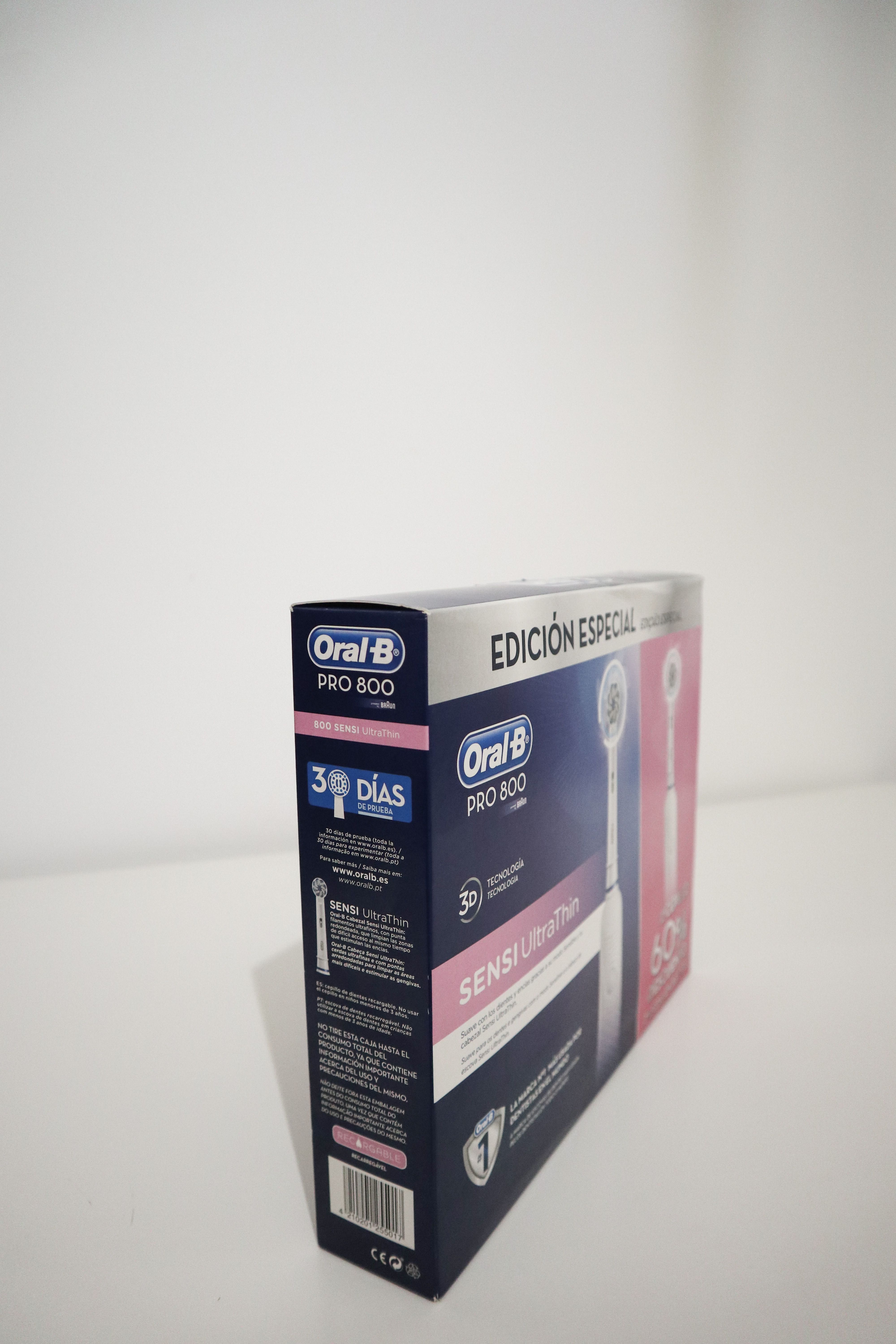 Oral-B Pro 800 Sensi UltraThin - Edição Especial