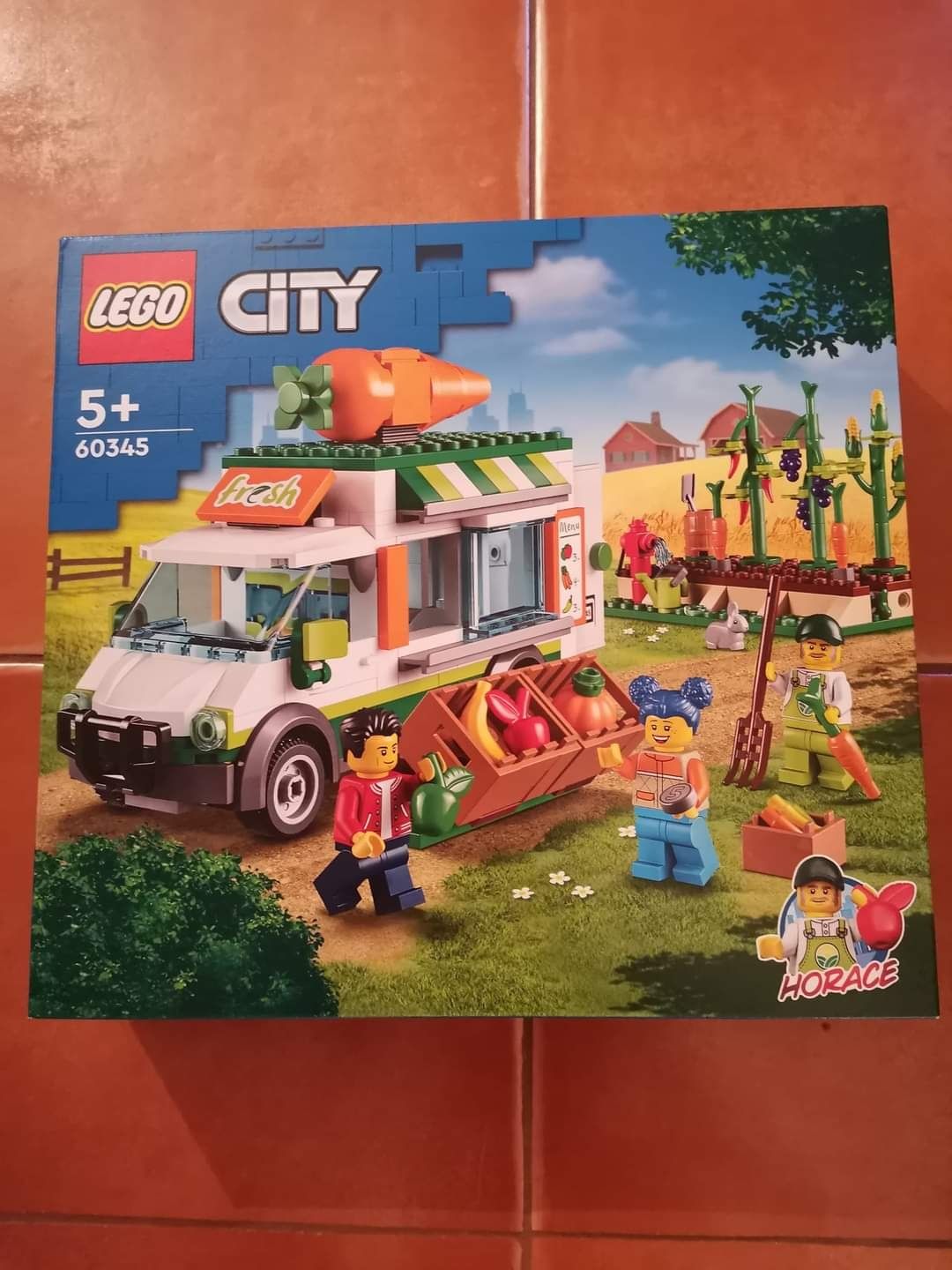 Lego 60345 A Carrinha do Mercado de Agricultores Novo e selado