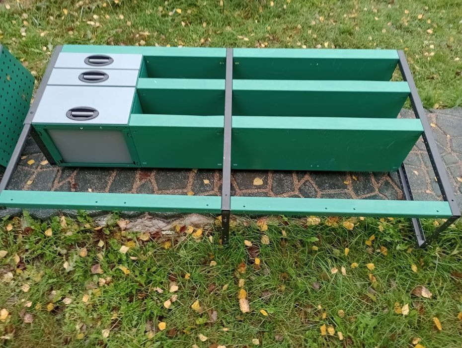 Szwedzkie regały samochodowe zabudowa system Edstrom