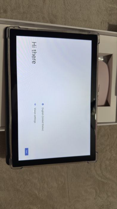 Tablet 10.1 novo ligado so para testar