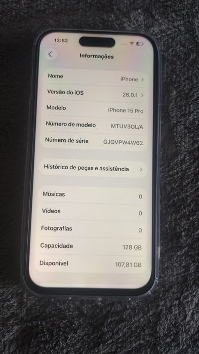 iPhone 15pro impecável