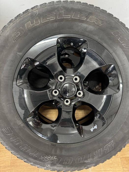 Felgi Koła Jeep Wrangler 5x127 18” Czarne 5szt.