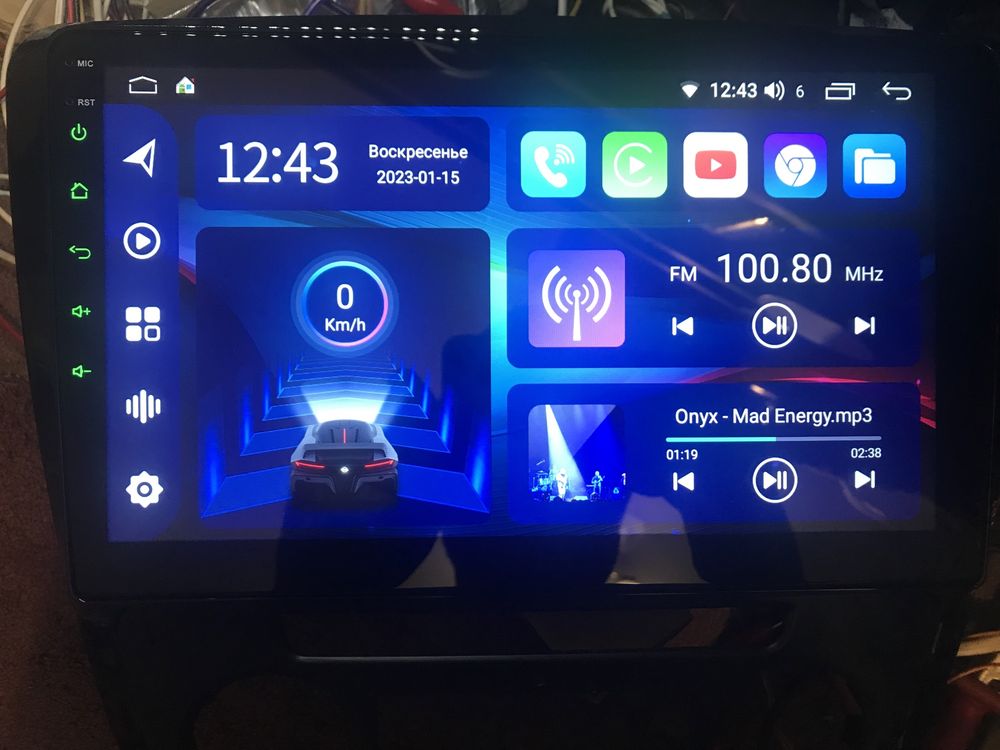 Android 13 SKODA OCTAVIA A5 2/32gb CarPlay GPS WiFi USB Автомагнитола
