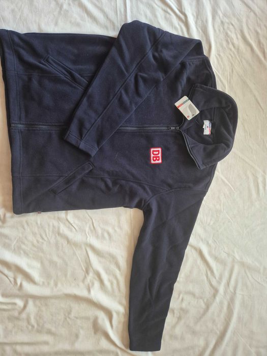 Nowy męski gruby polar DB rozmiar L