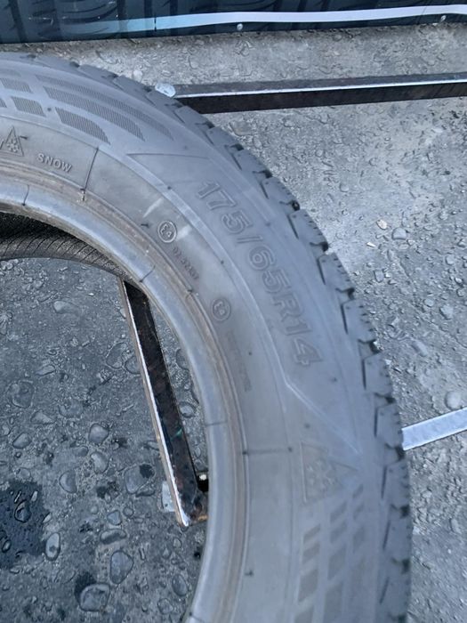Шини 175/65 R14 пара Firestone 2022р, 7,5мм, зима