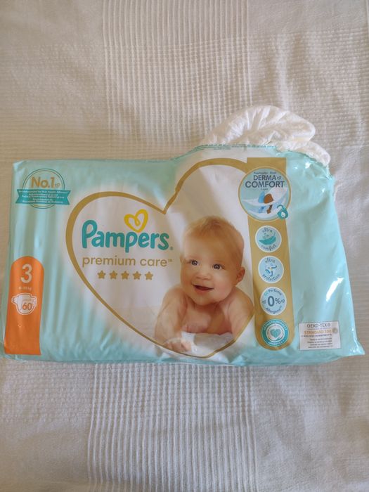 Pampers 3 prawie cała paczka