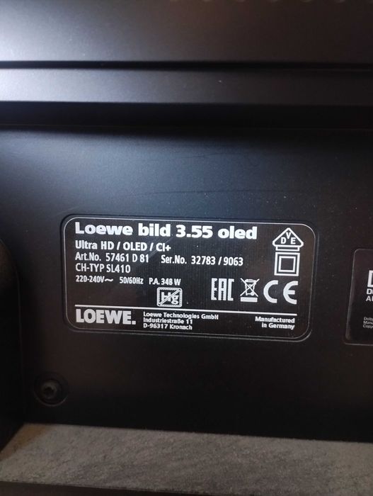 Telewizor LOEWE bild3.55 oled SMART