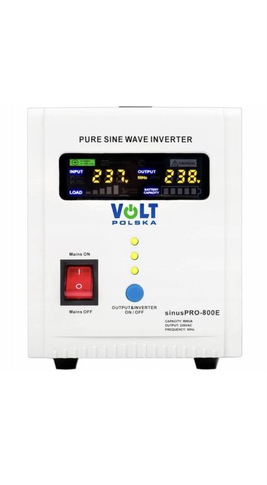 Піч аварійного живлення 500W SINUS PRO 800E