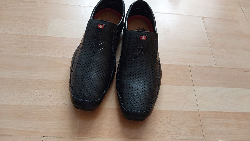 Нові літні туфлі черевики мокасіни лоуфери Rieker