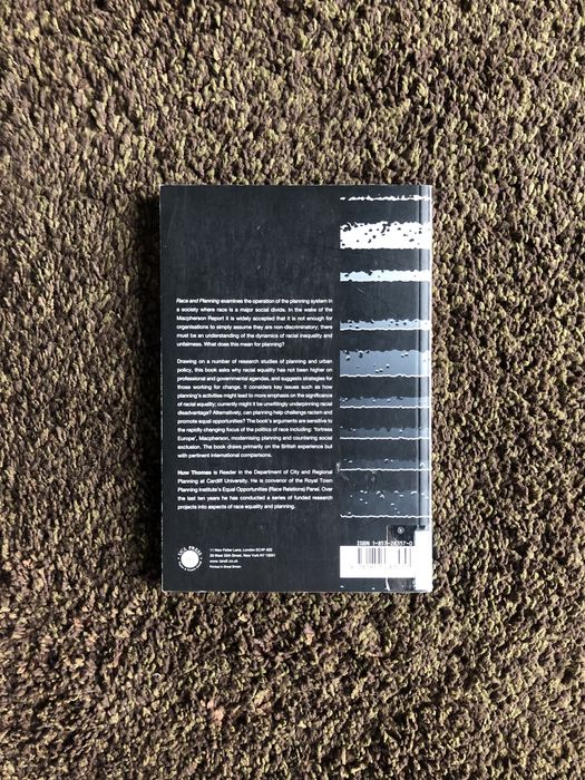 Race and Planning: The UK experience _ Thomas Huw