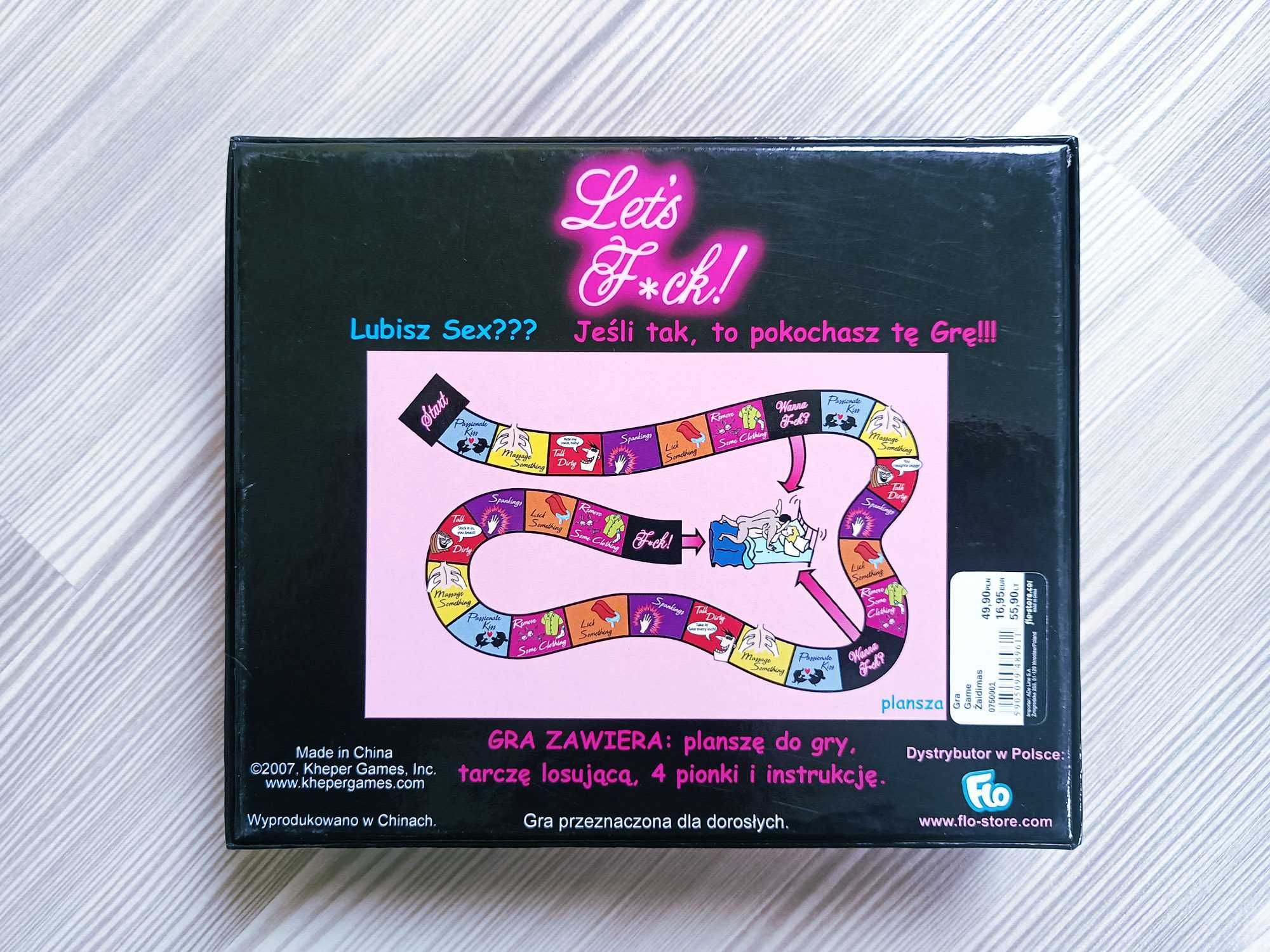 Let's F*ck! - erotyczna gra planszowa
