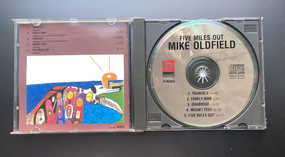 Five Miles Out - Mike Oldfield (CD)