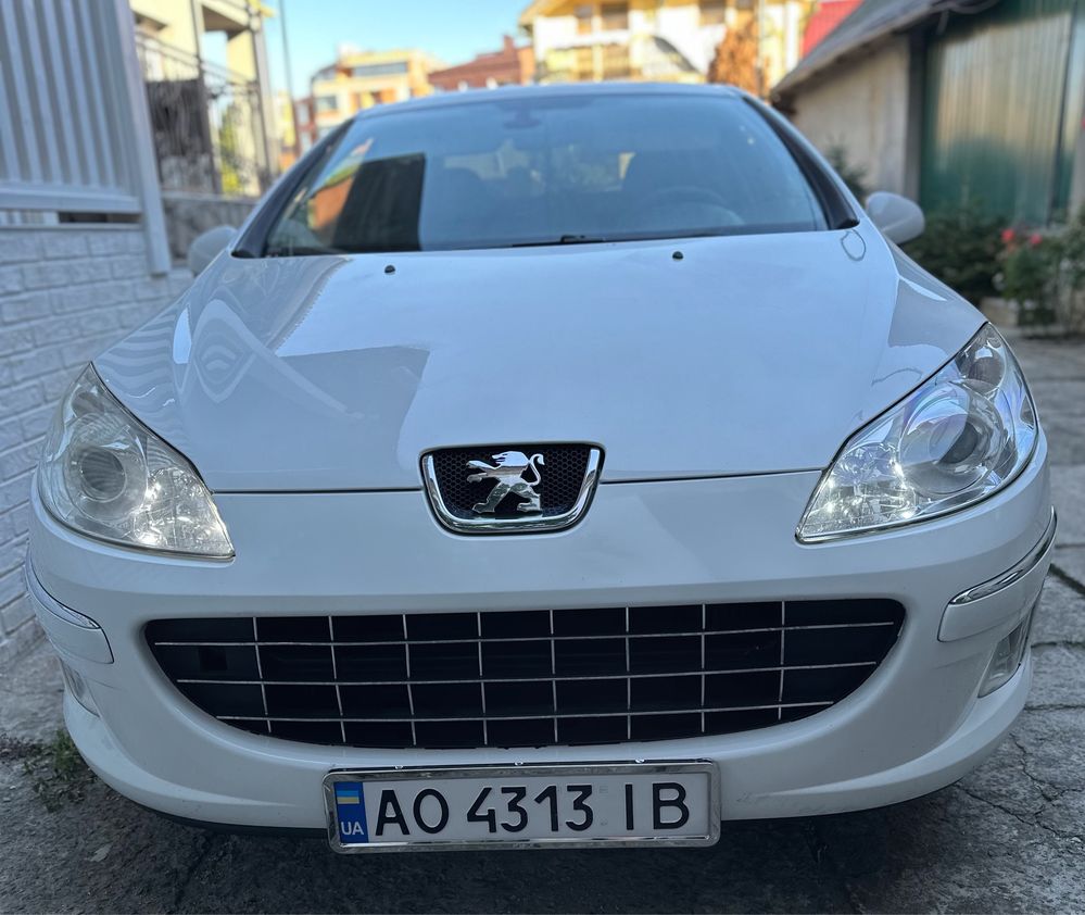 Peugeot 407 2010 1.6 HDi дизель біла Пежо Taxi