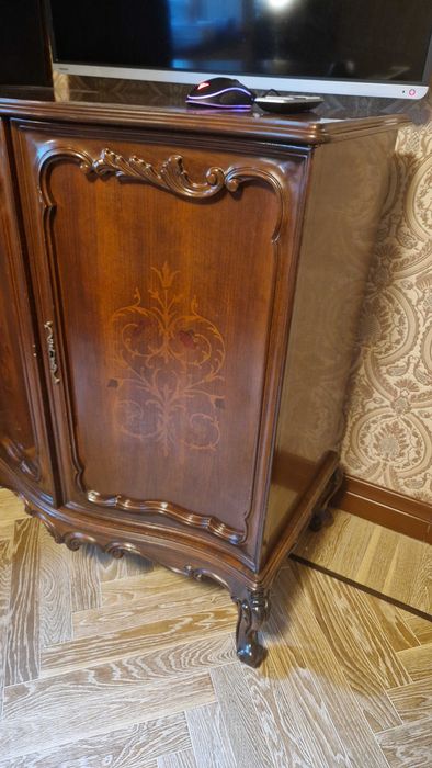 Komoda drewno, fornir, połysk ArtDeco