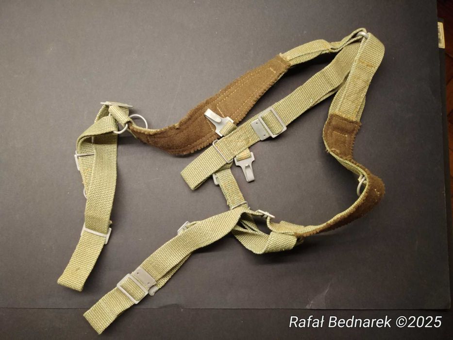 Wojsko Polskie PRL LWP szelki do plecaka typu kostka