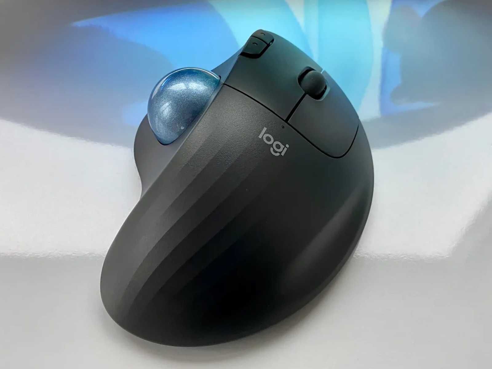 NOWA Mysz Trackball Logitech M575 Ergo 2000 dpi Bluetooth USB Nano