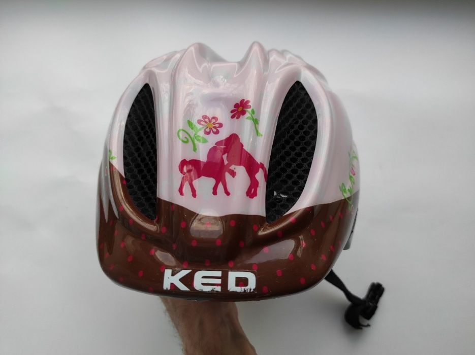 Детский велосипедный шлем Ked Meggy 2, размер 44-49см, Германия.
