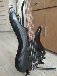 Gitara basowa bas aktywny Ibanez 300sr straplock statyw