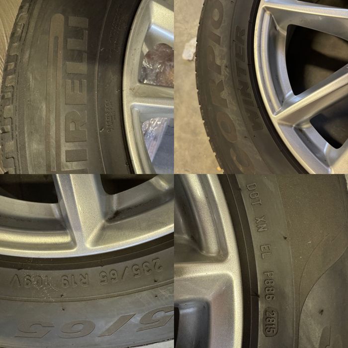 Komplet felg (+opony zimowe) 19" Range Rover Sport