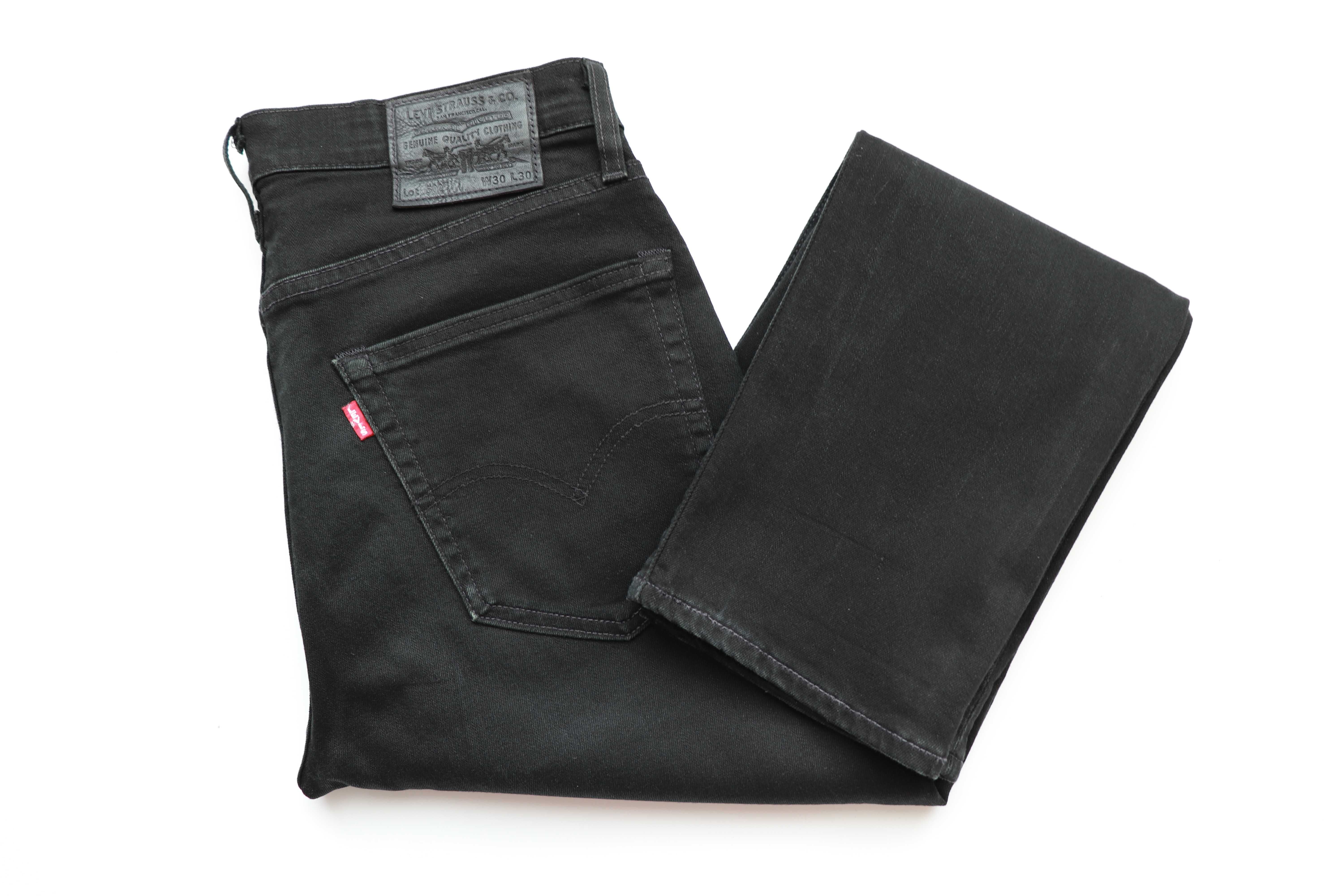 LEVIS 502 W30 L30 męskie spodnie jeansy slim fit jak nowe