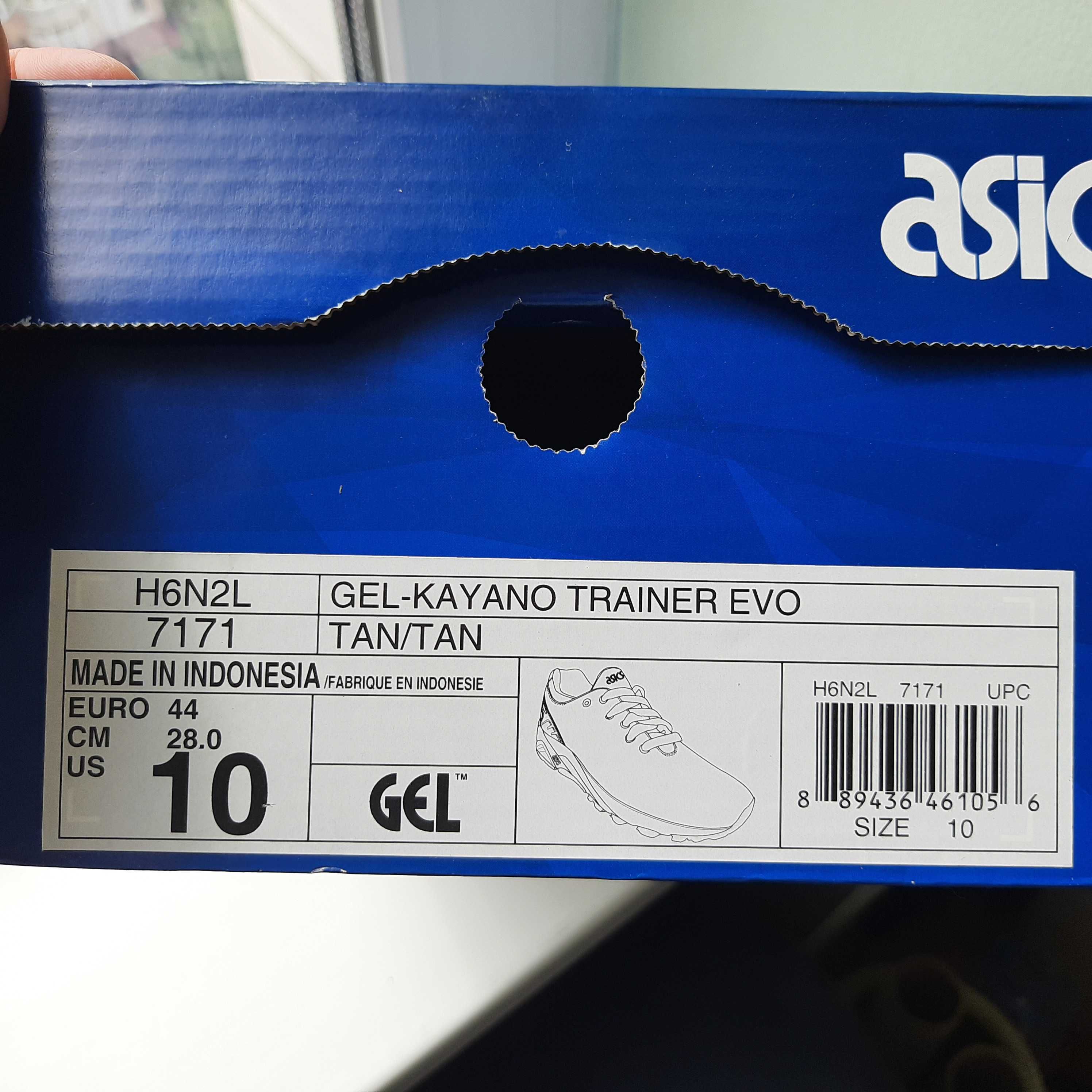 ASICS Tiger. Кожаные мужские кроссовки. Оригинал. стелька 28см